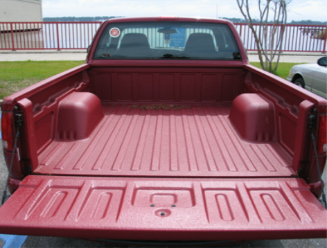 2車廂聚脲耐磨噴塗